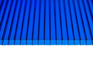 Poliwęglan komorowy 4000x1050 niebieski 6 mm