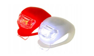 Diodowa Lampka Rowerowa Led Przód Tył 2 Sztuki Moc