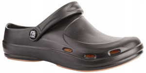 001 Klapki FitClog Basic Czarne r.35