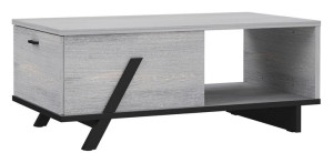 Ława GOLDEN STATE CFTT50091 Nordic Gray Oak + Black + Nordic Gray Oak