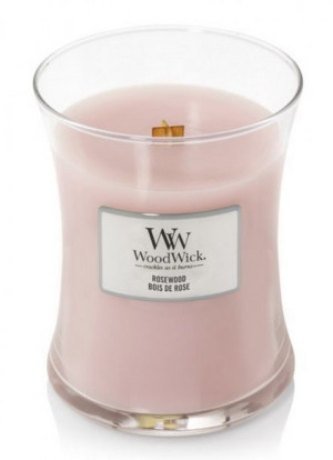 WoodWick Rosewood świeca mała drewniany knot 85g