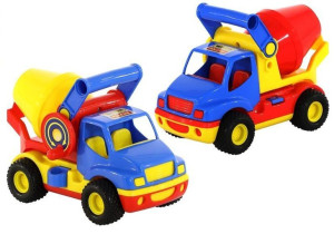 Zabawkowe Auto Plastikowe Construck Betoniarka