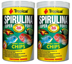 TROPICAL Super Spirulina Forte Chips 2x1000ml
