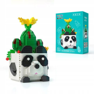 Klocki Moyu Panda Flower Na Prezent Dla Dzieci