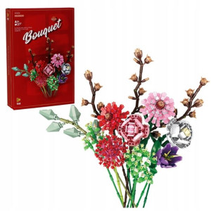 Klocki Kwiaty Do Wazonu Bukiet Na Prezent Flowers