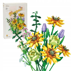 Klocki Kwiaty Do Wazonu Bukiet Na Prezent Bouquet