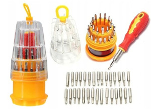 Śrubokręt 31w1 Wkrętaki Precyzyjne Torx Imbus Bity