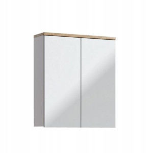 Szafka z lustrem Bali biała 60 cm