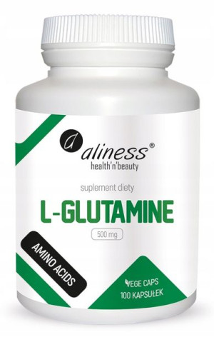ALINESS L-Glutamine L- Glutamina 500mg JELITA 100k