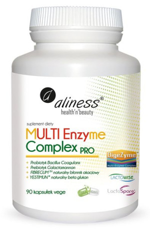 Enzymy Trawienne Multi Complex PRO Aliness 90kap