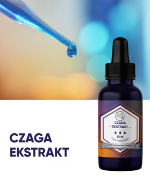 Organis Czaga Wyciąg Mikrocząsteczkowy 50 Ml