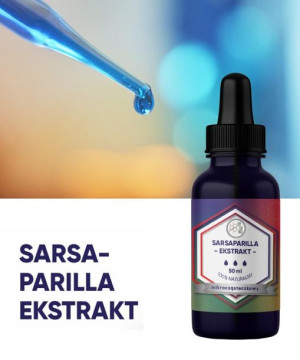 Sarsaparilla Wyciąg Mikrocząsteczkowy 50 Ml, Organis
