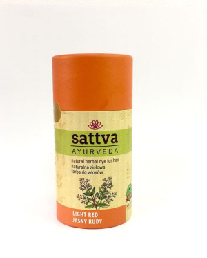 Henna jasny rudy 150g Sattva