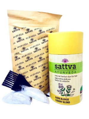Henna ciemny blond 150g Sattva