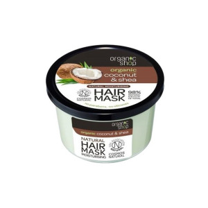 Maska do włosów nawilżająca kokos i shea 250ml Organic Shop