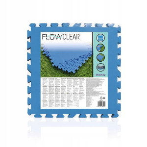 Bestway Piankowa Mata Puzzle Pod Basen 50x50 9szt
