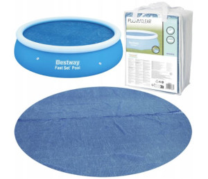Pokrywa Pokrowiec Solarna Mata Do Basenu 305cm Bestway
