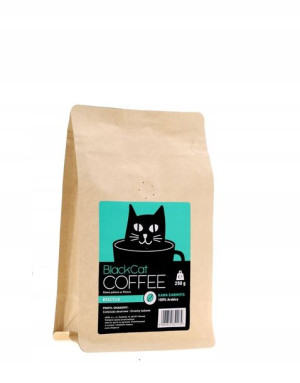 Kawa ziarnista BLACK CAT Brazyl. 100% Arabica 250g