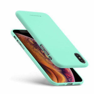 Etui MERCURY Soft Feeling do Apple iPhone 12 PRO MAX miętowy