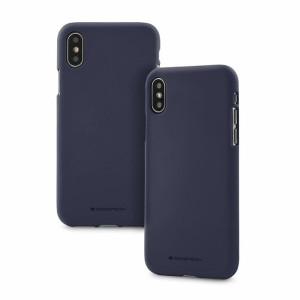 Etui MERCURY Soft Feeling SAMSUNG S21 granatowy