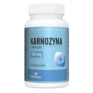 Karnozyna – eliksir młodości 400mg 30 kapsułek HERBASANO