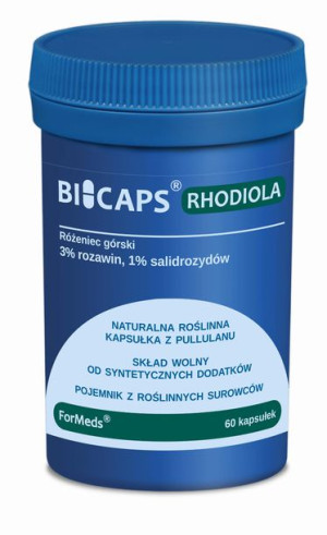 BICAPS® RHODIOLA 60 kapsułek FORMEDS