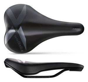 Siodło SELLE ITALIA X-BOW S (id match S1), FeC Alloy Rail, Soft-Tek, 346g (