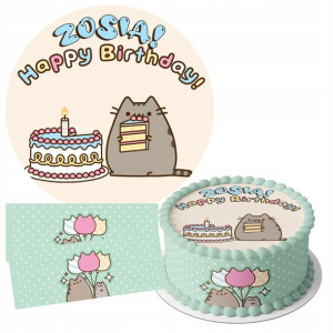 Zestaw Opłatek 17cm + Obwoluty - Pusheen + Gratis