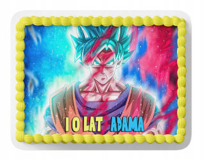 Opłatek Na Tort A4 Prostokąt - Dragon Ball Wybór