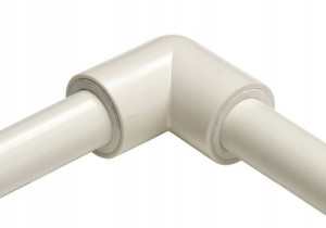 Kolanko odpływu skroplin z klimatyzacji pcv 20 mm