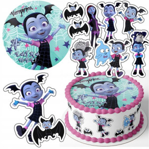 Zestaw Opłatek 15cm + Postacie - Vampirina + G