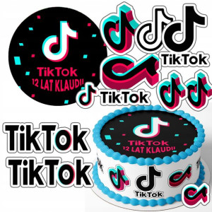 Zestaw Opłatek 20cm + Postacie - Tikk Tokk +g