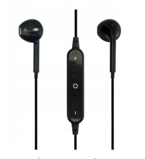 Słuchawki Sportowe Bezprzewodowe Bluetooth + Kabel
