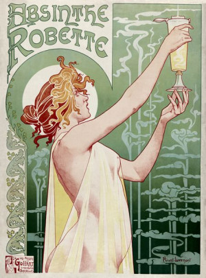 Absynt - plakat 70x100 cm