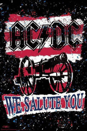 AC/DC We Salute You Stephen Fishwick - plakat 61x9