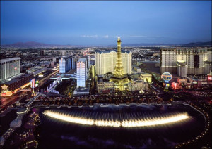 Aerial view of Las Vegas, Carol Highsmith - plakat