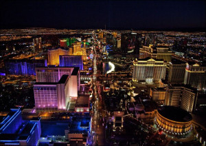 Aerial photograph of the Las Vegas Strip., Carol H