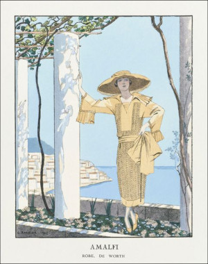 Adieu! / Manteau du soir, de Worth from Gazette du