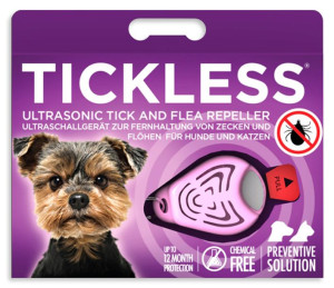 Odstraszacz kleszczy Tickless Pet - Pink