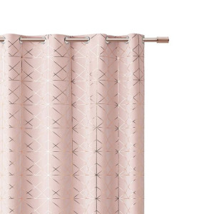 Zasłona Gotowa Glammy 140x200 Przelotki Pudrowy Róż