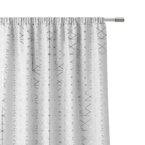 Zasłona Gotowa Glammy 140x150 Taśma Biała