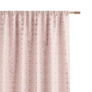 Zasłona Gotowa Glammy 140x200 Taśma Pudrowy Róż