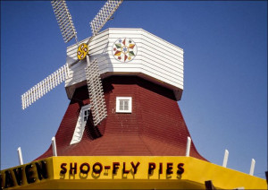 Amish Shoo-Fly pies in Lancaster, Pennsylvania, ta