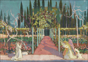 Annunciation, Maurice Denis - plakat 91,5x61 cm
