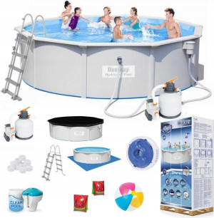 Bestway 56384 Panelowy 460x120cm Basen Całoroczny