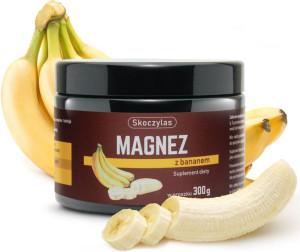Magnez z bananem w proszku 300g SKOCZYLAS