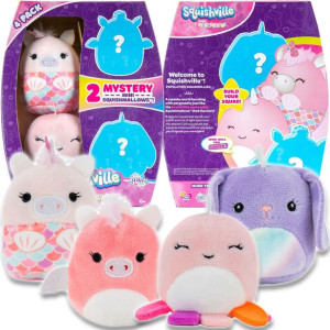 Squishville Mystical Squad Zestaw 4-pak Squishmallows Pluszaki