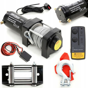 Wciągarka Wyciągarka Elektryczna 12v +pokrowiec