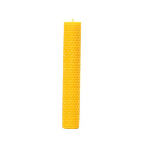 Świeca z węzy pszczelej walec W-051 wys. 20 cm
