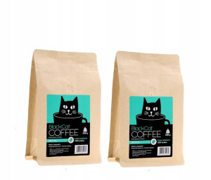 Kawa BLACK CAT Brazyl. 100% Arabica 250g DWUPAK